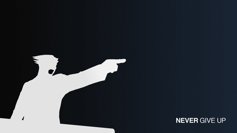silhouette pointing forward