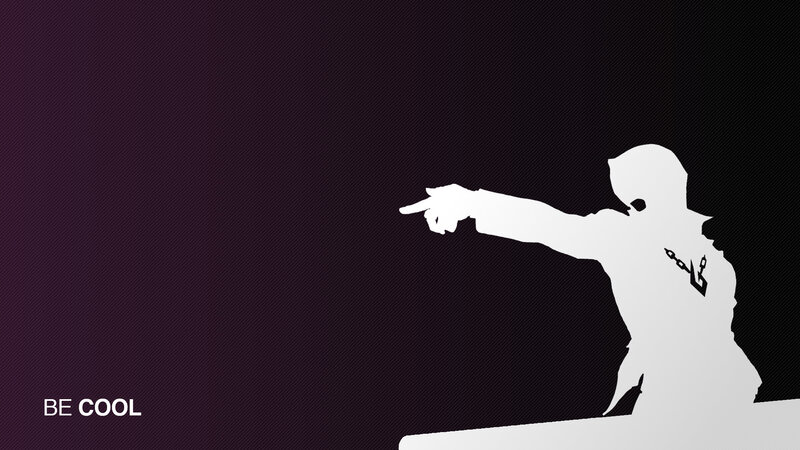silhouette pointing with text
