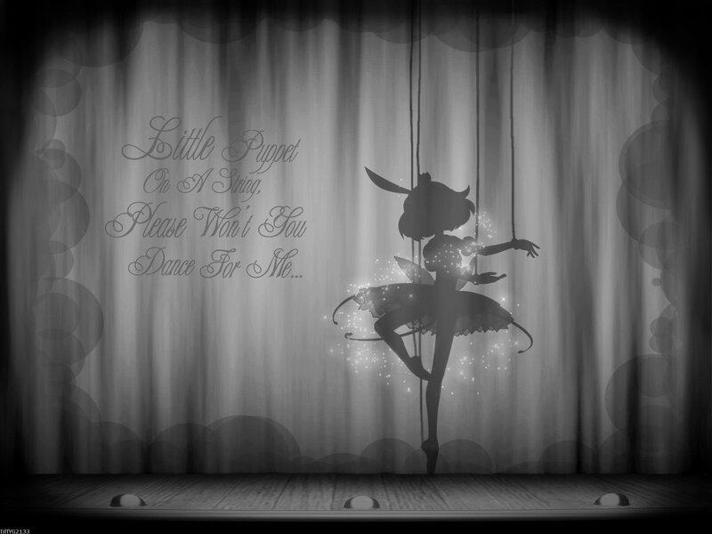 Silhouette Puppet Dancer