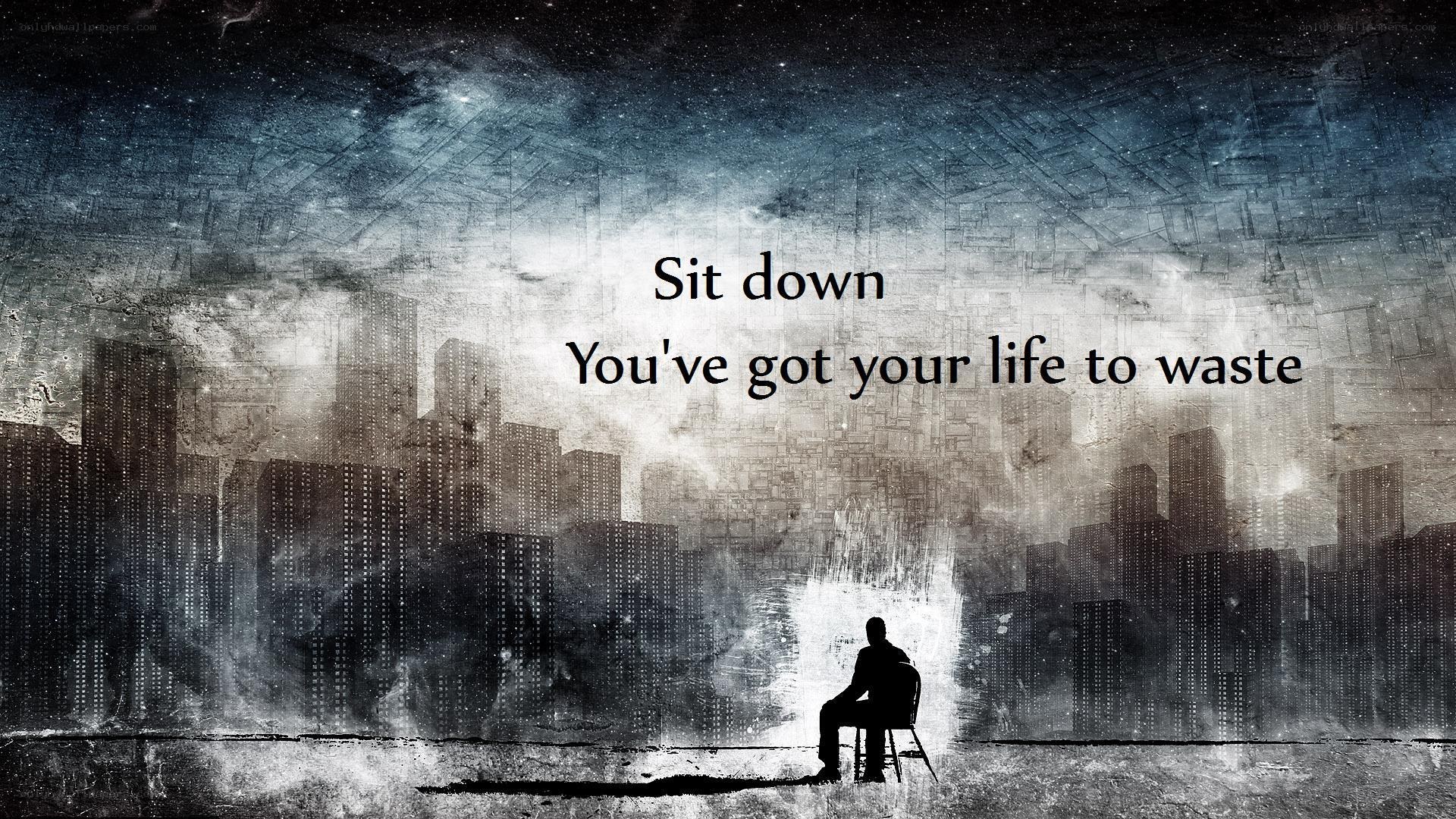 silhouette with city backdrop