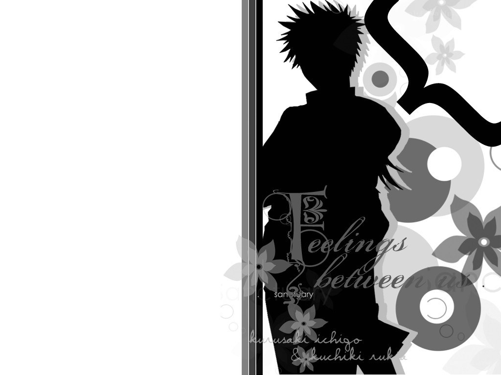 silhouette with floral design