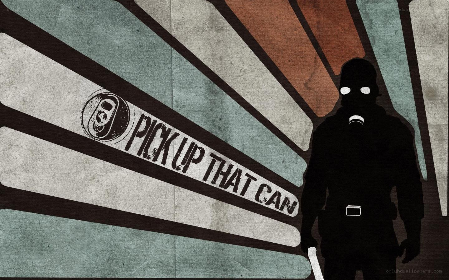 silhouette with gas mask
