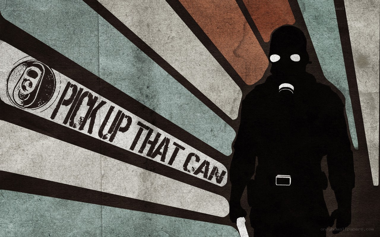 silhouette with gas mask