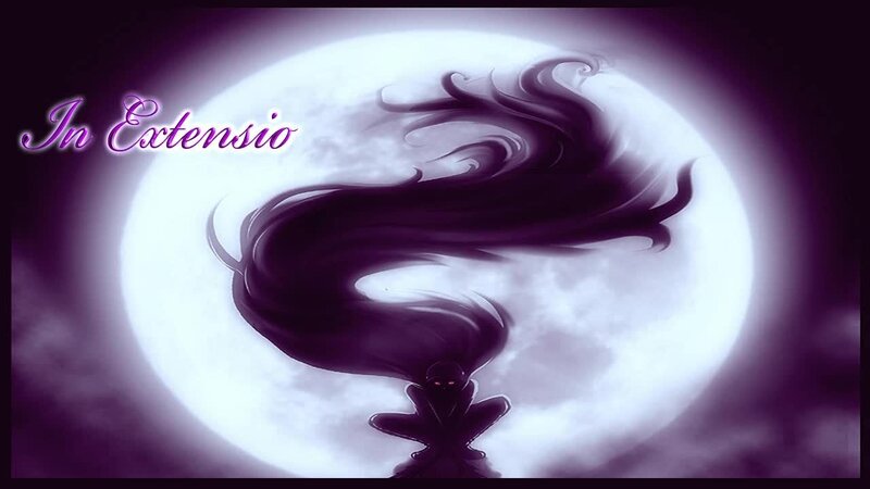 Silhouette with Long Hair