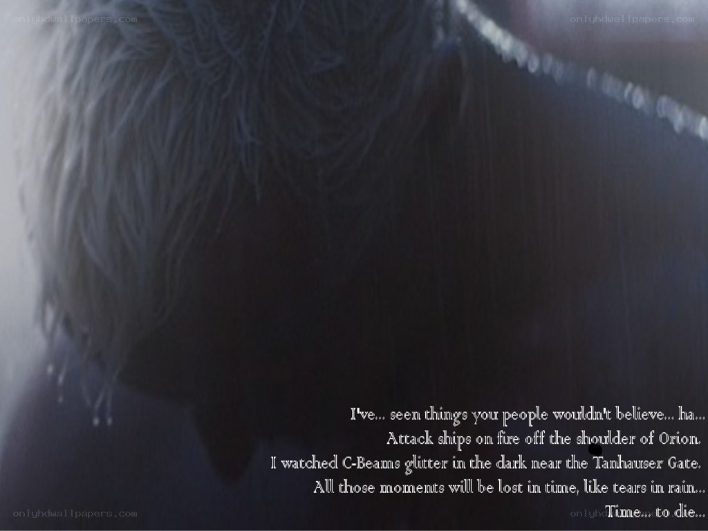 silhouette with quote