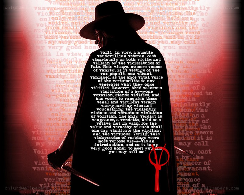 Silhouette with text background