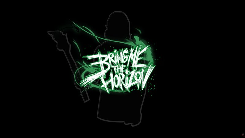Silhouette with Text — Black