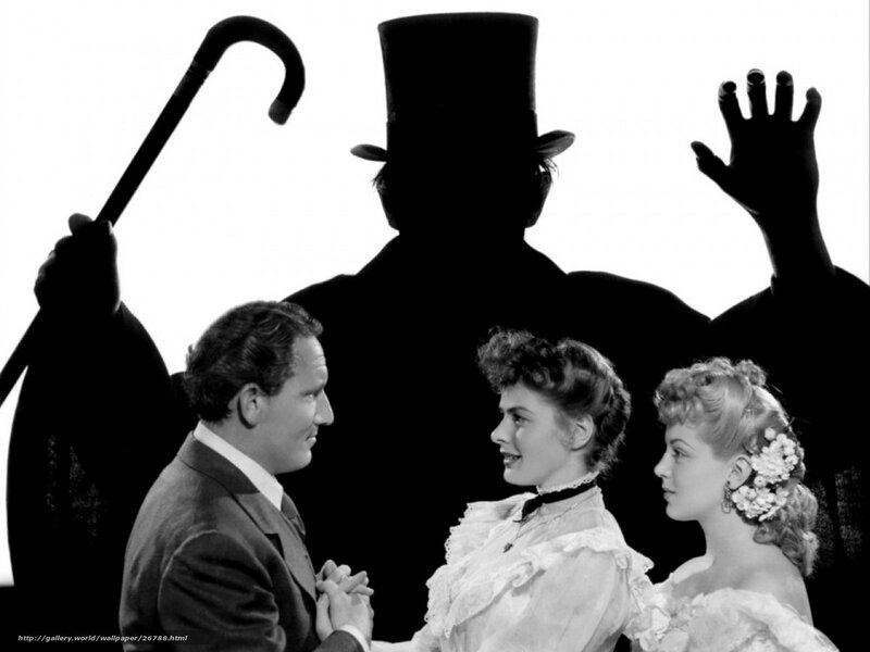 Silhouette with three people