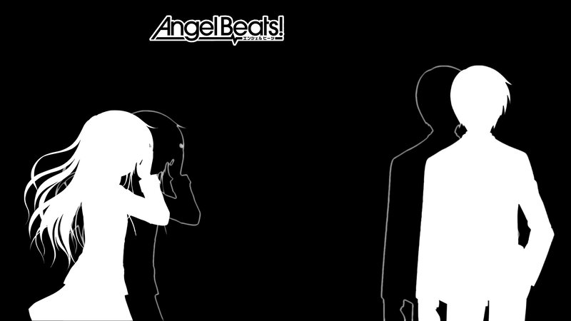 Silhouetted Characters — Black, Dramatic, Minimalist, Silhouette