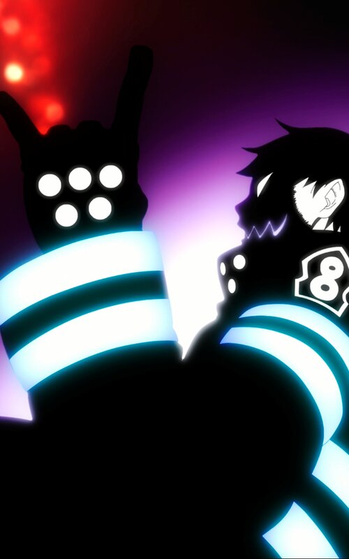 Silhouetted Characters — Black, Dramatic, Night, Anime, Silhouette