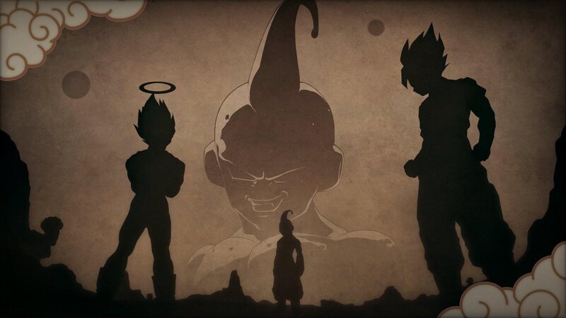 Silhouetted Characters — Brown