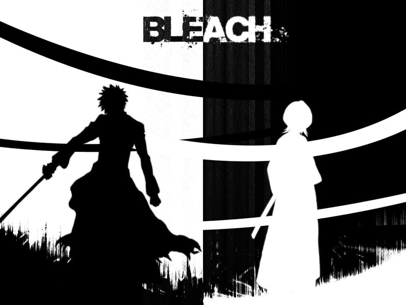 Silhouetted Characters Fighting — Black, Dramatic, Digital Art