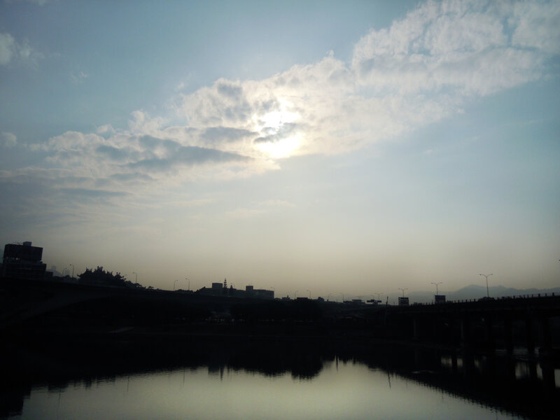 Silhouetted Cityscape