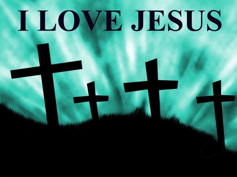 Silhouetted Crosses