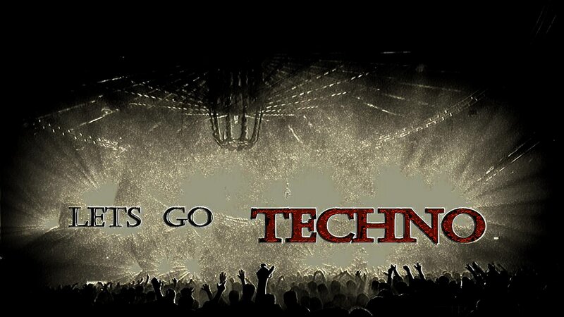 Silhouetted Crowd at Concert — Black, Energetic, Night, Digital Art