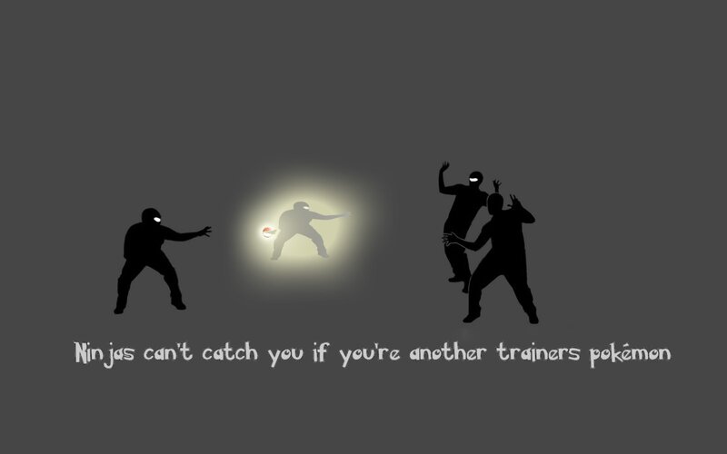 Silhouetted Figures in Action — Black, Dramatic