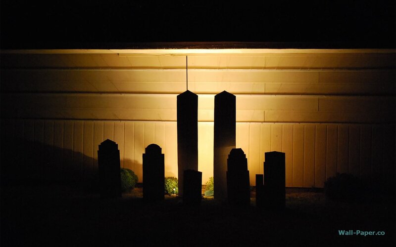 Silhouetted Gravestones