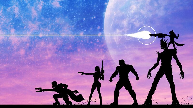 Silhouetted Heroes