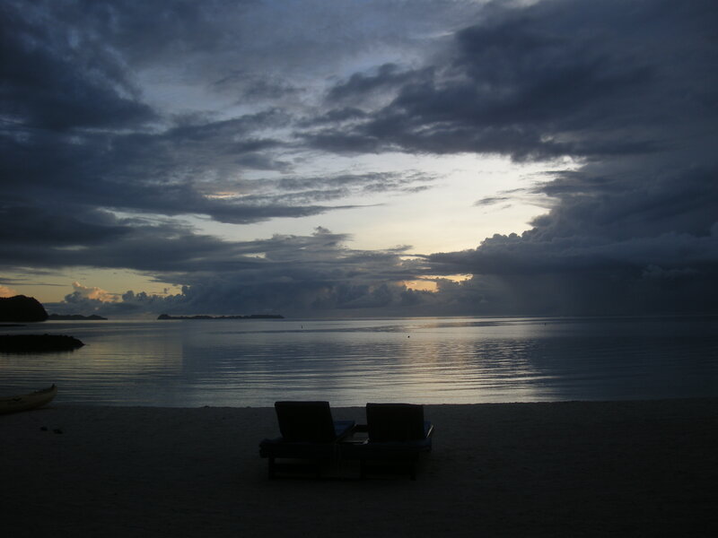 Silhouetted Lounge Chairs