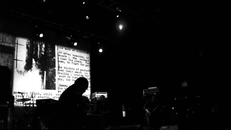 Silhouetted Musicians on Stage