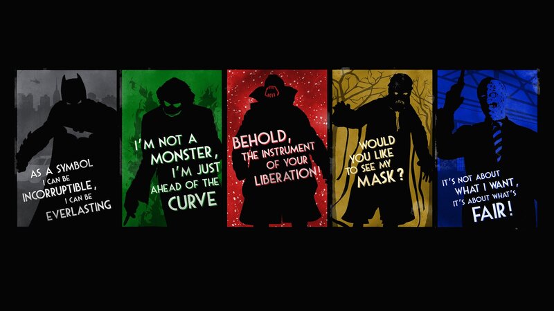 Silhouetted Villains