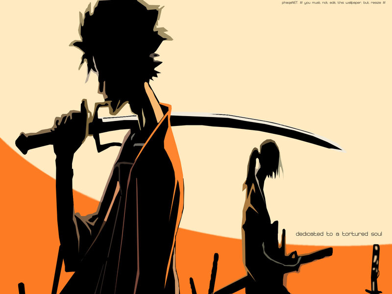 Silhouetted Warriors — Black, Dramatic, Sunset
