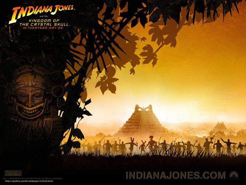 Silhouetted Warriors Running