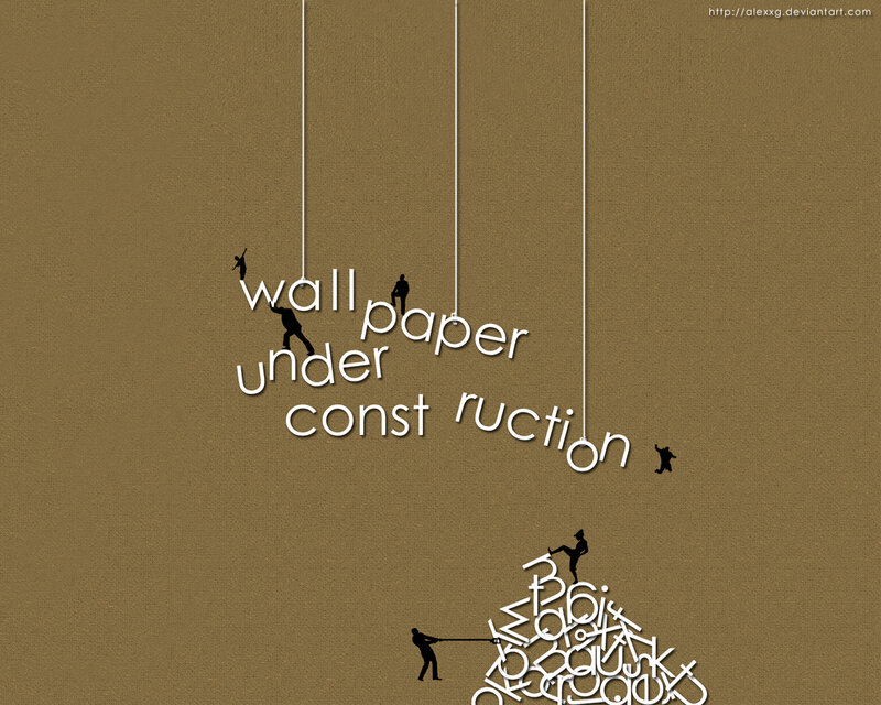 Silhouetted Workers on Wall