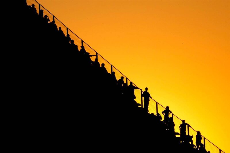 Silhouettes at sunset