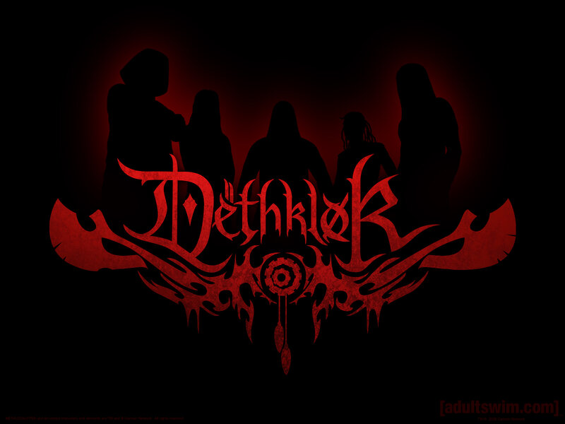 Silhouettes Behind Logo