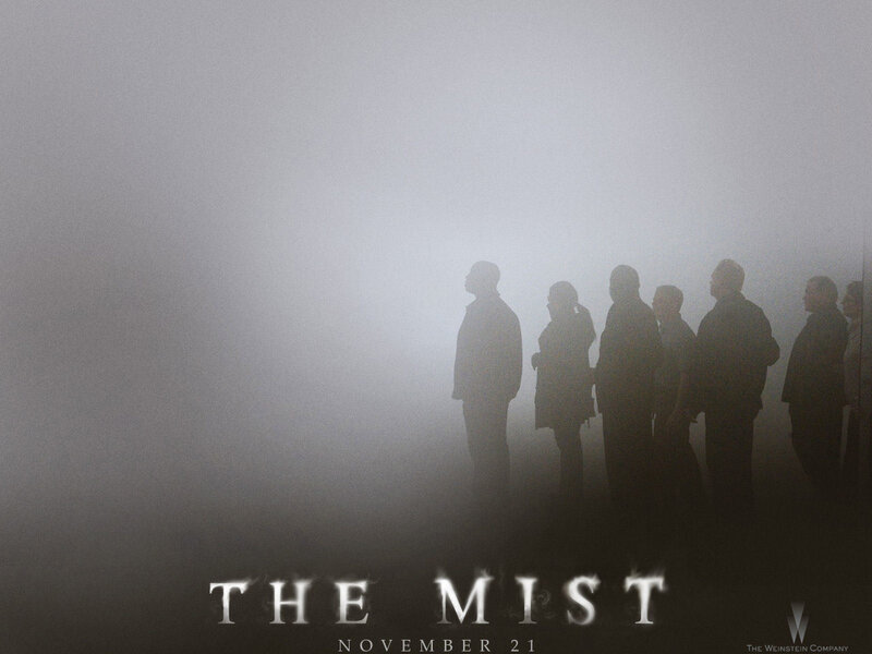 Silhouettes in Fog — Gray