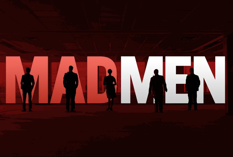 Silhouettes in Front of Text