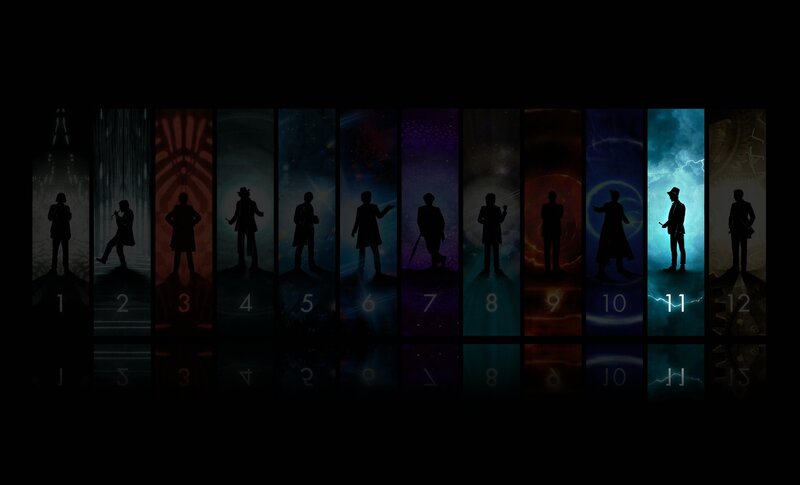 Silhouettes of a Man — Black, Dramatic, Night, Digital Art, Silhouette, Numbers