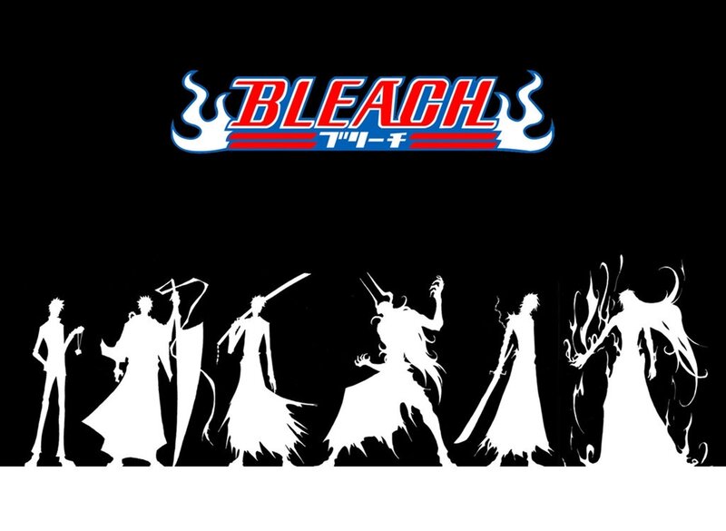 Silhouettes of Anime Characters