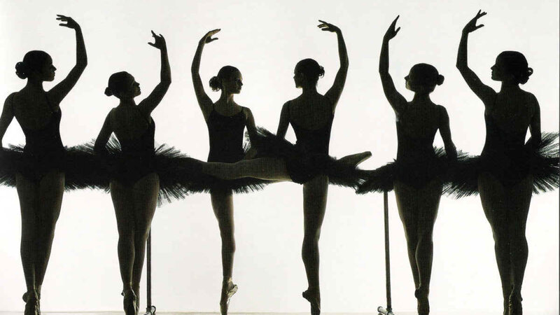 Silhouettes of Ballerinas