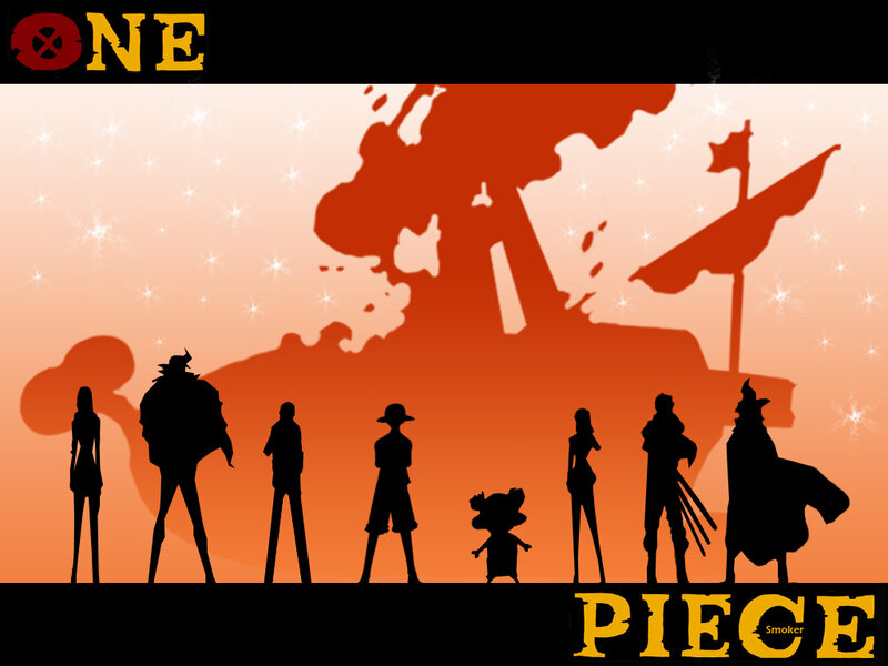 Silhouettes of Characters — Orange