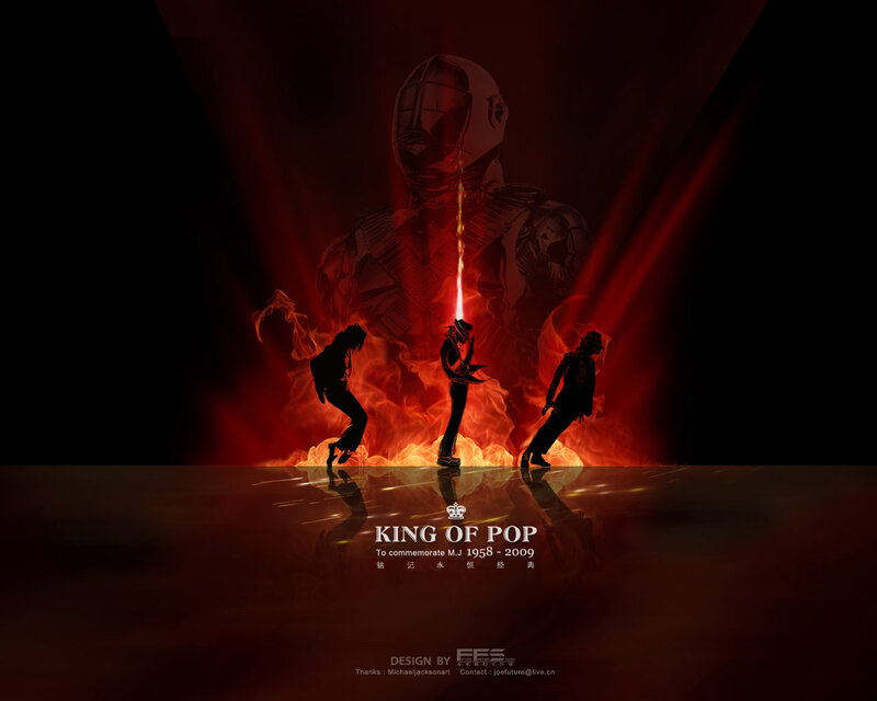 Silhouettes of Dancers — Red, Dramatic, Night