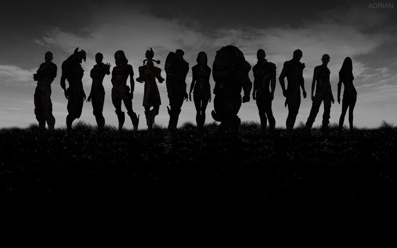 silhouettes of diverse characters