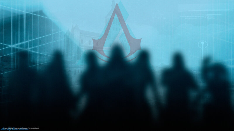 Silhouettes of People — Blue, Mysterious