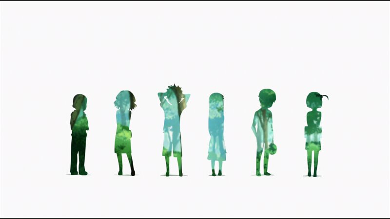 Silhouettes of Six People