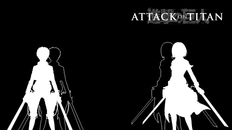 Silhouettes of Soldiers — Black