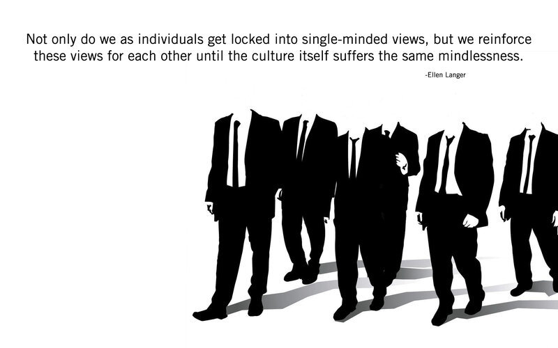 silhouettes of suited figures