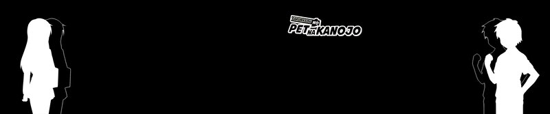Silhouettes of Two People — Black, Dramatic, Manga
