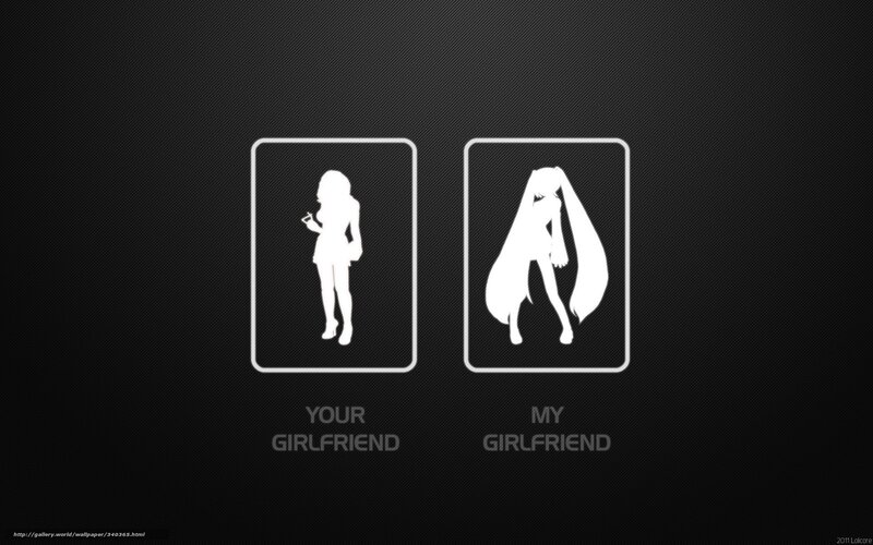 Silhouettes of Two Women — Black, Humorous