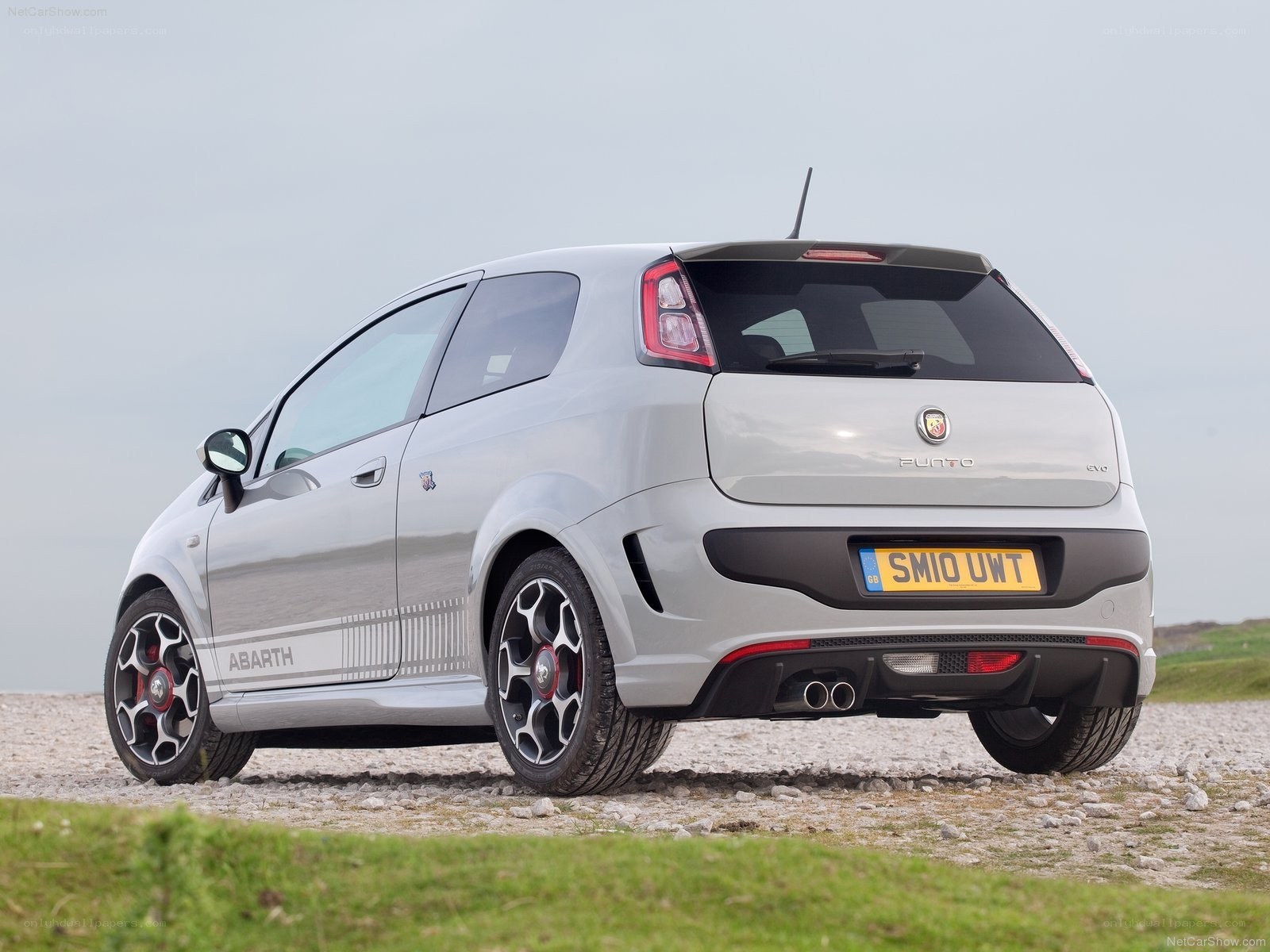 silver abarth punto evoluzione