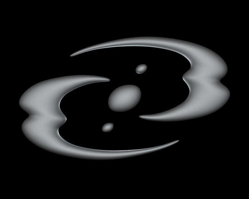 Silver Abstract Logo