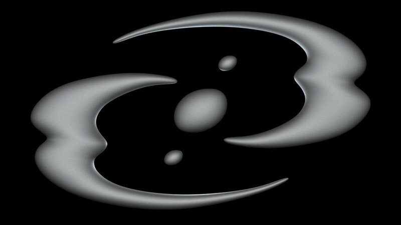 Silver Abstract Shape