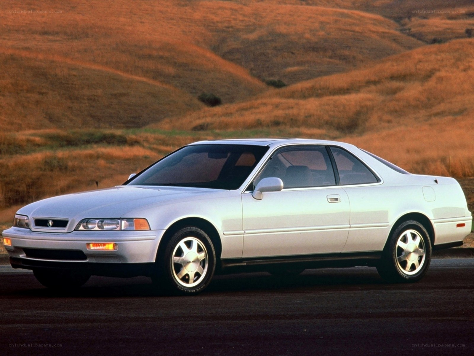 silver acura legend coupe