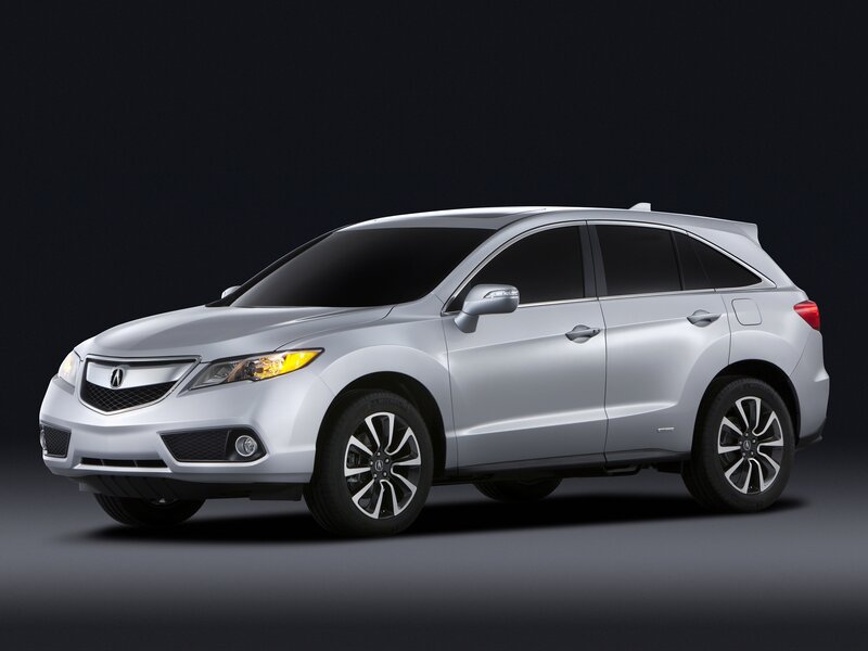 Silver Acura Mdx Suv