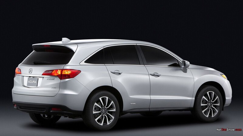 Silver Acura RDX SUV